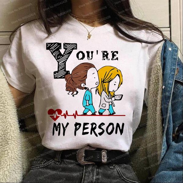 fashion greys anatomy t shirt women harajuku my person t shirts love ecg tee 90s dark and twisty creative graphic, White
fashion greys anatomy t shirt women harajuku my person t shirts love ecg tee 90s dark and twisty creative graphic, White