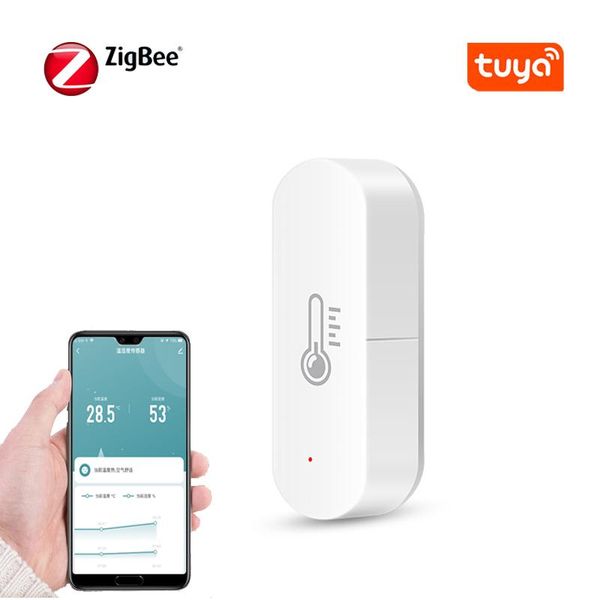 smart home control tuya zigbee 3.0 temperature and humidity sensor battery powered security with life app
smart home control tuya zigbee 3.0 temperature and humidity sensor battery powered security with life app