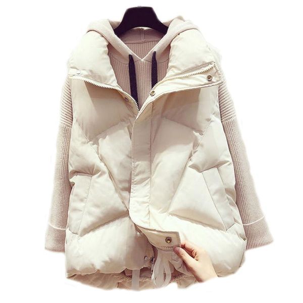 2021 new stand collar women winter vests 2021 new short vest cotton padded jacket sleeveless female winter waistcoat vest, Black;white
2021 new stand collar women winter vests 2021 new short vest cotton padded jacket sleeveless female winter waistcoat vest, Black;white