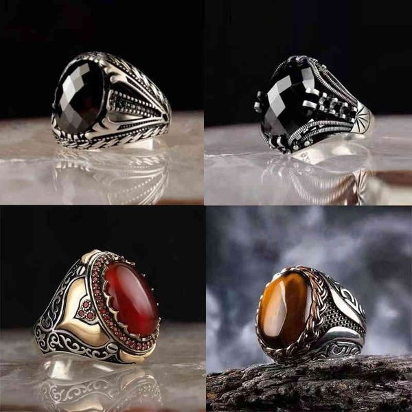 retro oval stone crystal men's ring for luxury party wdiing jewelry male pattern rings accessories size 6-13, Silver
retro oval stone crystal men's ring for luxury party wdiing jewelry male pattern rings accessories size 6-13, Silver