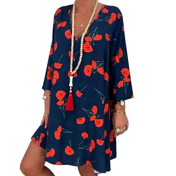 casual dresses bohemia summer elegant dress female long sleeve v-neck floral print mini women boho oversized beach sundress, Black;gray
casual dresses bohemia summer elegant dress female long sleeve v-neck floral print mini women boho oversized beach sundress, Black;gray