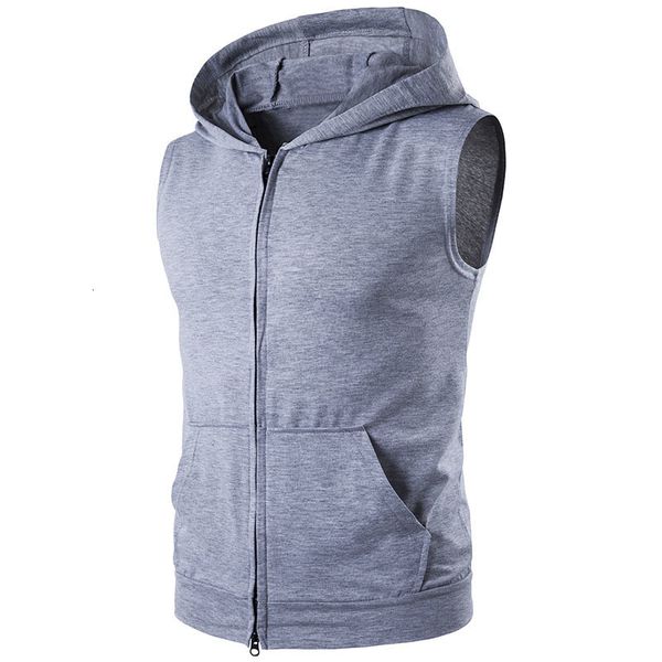 2021 new summer hoodies men slim fit sleeveless thin men's hooded hoodie sweatshirt with big pocket cotton solid zipper sportswear s-xx, Black
2021 new summer hoodies men slim fit sleeveless thin men's hooded hoodie sweatshirt with big pocket cotton solid zipper sportswear s-xx, Black
