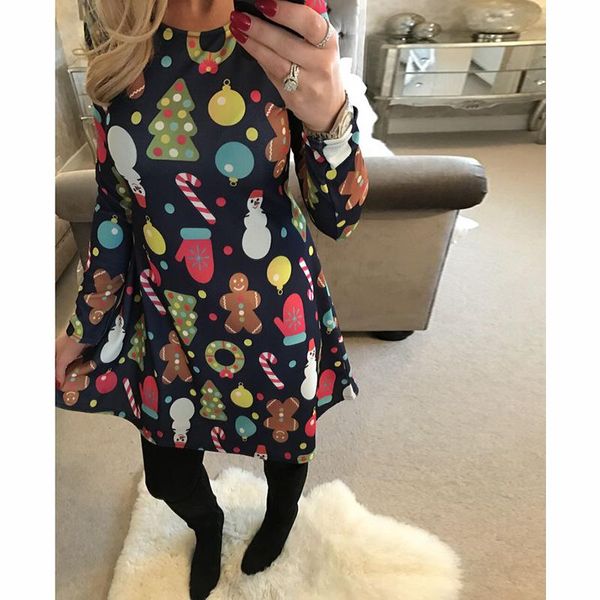 casual dresses fashion fall winter christmas party women floral print sweet a-line dress female slim vestidos 2021, Black;gray
casual dresses fashion fall winter christmas party women floral print sweet a-line dress female slim vestidos 2021, Black;gray
