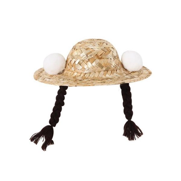 dog apparel pet cat sunshade woven hat cute fake braids sombrero puppy kitten beach party straw costume decoration accessories
dog apparel pet cat sunshade woven hat cute fake braids sombrero puppy kitten beach party straw costume decoration accessories