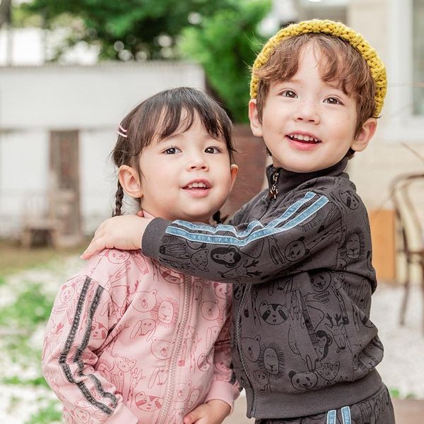 clothing sets 2021 children's wear spring and autumn sportswear set printed cotton two piece suit for boys girls, White
clothing sets 2021 children's wear spring and autumn sportswear set printed cotton two piece suit for boys girls, White