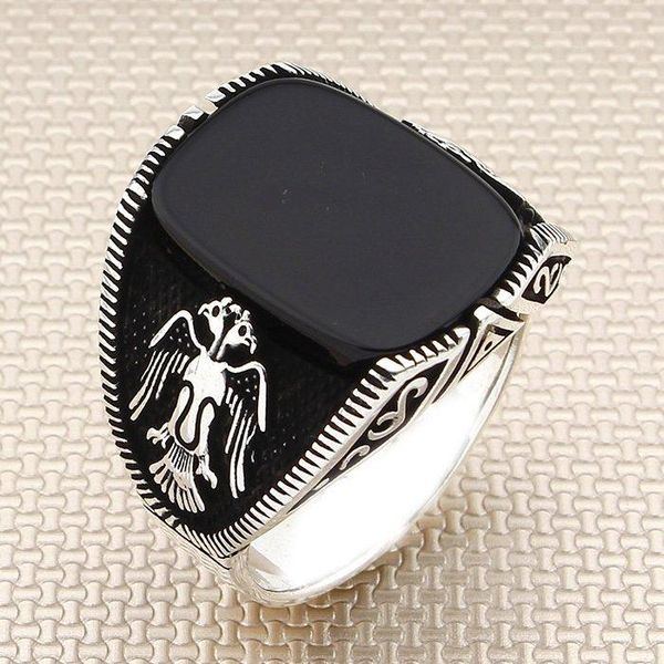 cluster rings vintage oxidized rectangle black onyx stone men silver ring with seljuk eagle motif made in turkey solid 925 sterling, Golden;silver
cluster rings vintage oxidized rectangle black onyx stone men silver ring with seljuk eagle motif made in turkey solid 925 sterling, Golden;silver