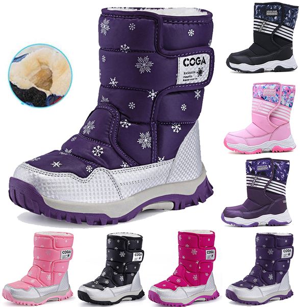waterproof snow boots kids girls shoes winter boots fashion plush children shoes students sneakers children cotton boots, Black
waterproof snow boots kids girls shoes winter boots fashion plush children shoes students sneakers children cotton boots, Black