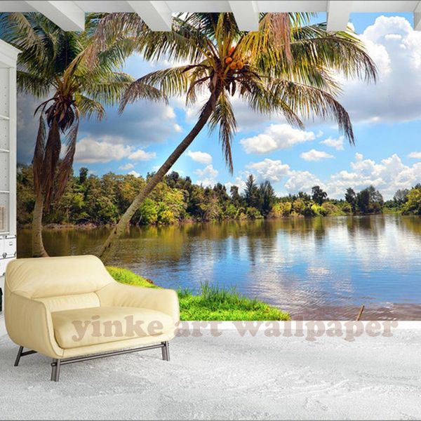 wallpapers modern home custom 3d mural wallpaper sofa bedroom tv backdrop wall paper painting lake coconut tree
wallpapers modern home custom 3d mural wallpaper sofa bedroom tv backdrop wall paper painting lake coconut tree