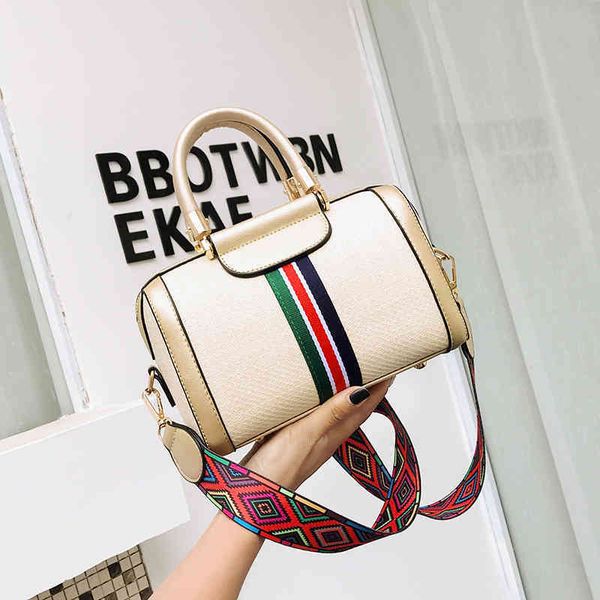 hand winter women's fashion one shoulder messenger pillow