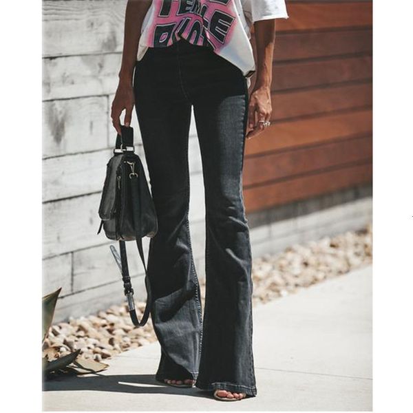 2021 new flare wide leg denim trousers vintage women clothes fall high waist pants stretchy ladies mom jeans omiw, Blue
2021 new flare wide leg denim trousers vintage women clothes fall high waist pants stretchy ladies mom jeans omiw, Blue