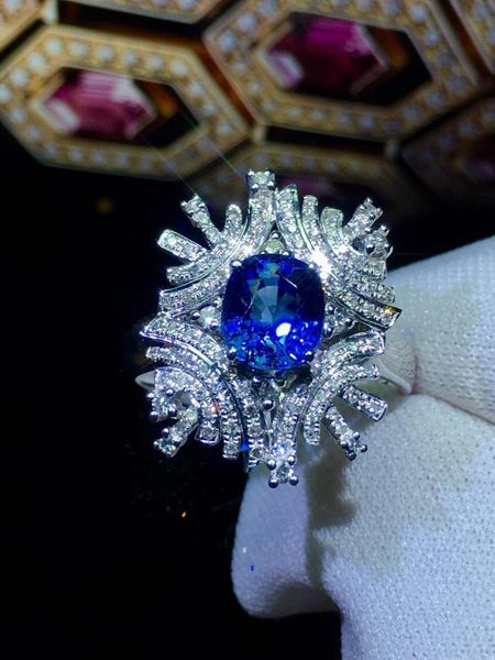 cluster rings fine jewelry sapphire ring natural 1.8ct unheat royal blue gemstone pure 18 k gold for women diamonds, Golden;silver
cluster rings fine jewelry sapphire ring natural 1.8ct unheat royal blue gemstone pure 18 k gold for women diamonds, Golden;silver