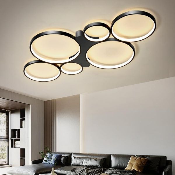black living room led chandelier modern design circle square ceiling mounted lamp dimmable for kitchen bedroom foyer lighting
black living room led chandelier modern design circle square ceiling mounted lamp dimmable for kitchen bedroom foyer lighting