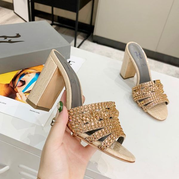 vallu 2021 genuine leather leather 10cm super heel rhinestone sandals big size 42, Black
vallu 2021 genuine leather leather 10cm super heel rhinestone sandals big size 42, Black