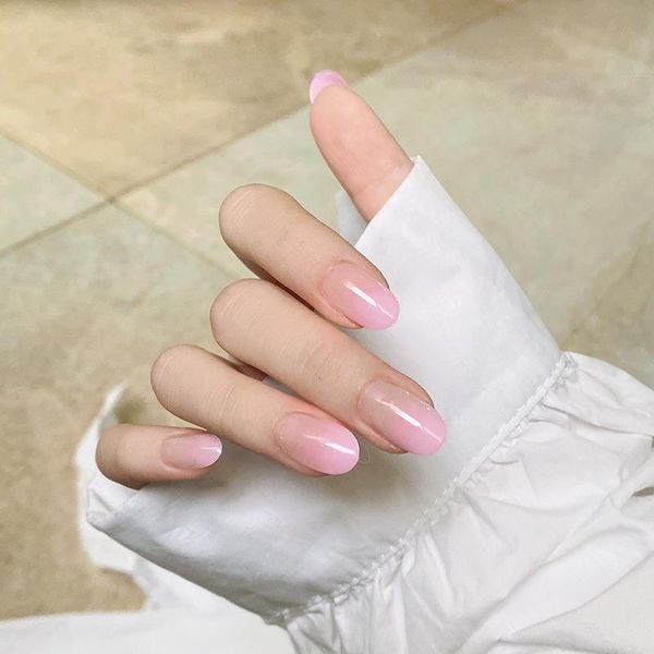 false nails 24 pcs/set gradient pink long round reusable ultra thin glossy with liquid glue wholesale drop, Red;gold
false nails 24 pcs/set gradient pink long round reusable ultra thin glossy with liquid glue wholesale drop, Red;gold