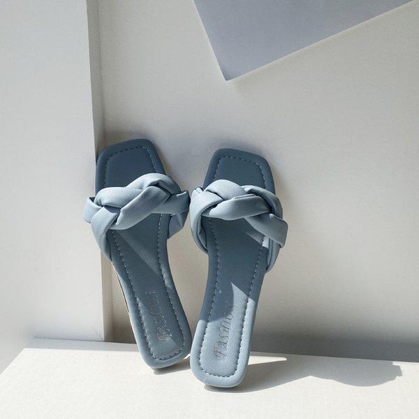 the new korean casual sandals for summer 2021, Black