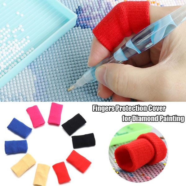 sewing notions & tools relief embroidery diamond painting finger sleeves drills pen fingers protection cover, Black
sewing notions & tools relief embroidery diamond painting finger sleeves drills pen fingers protection cover, Black