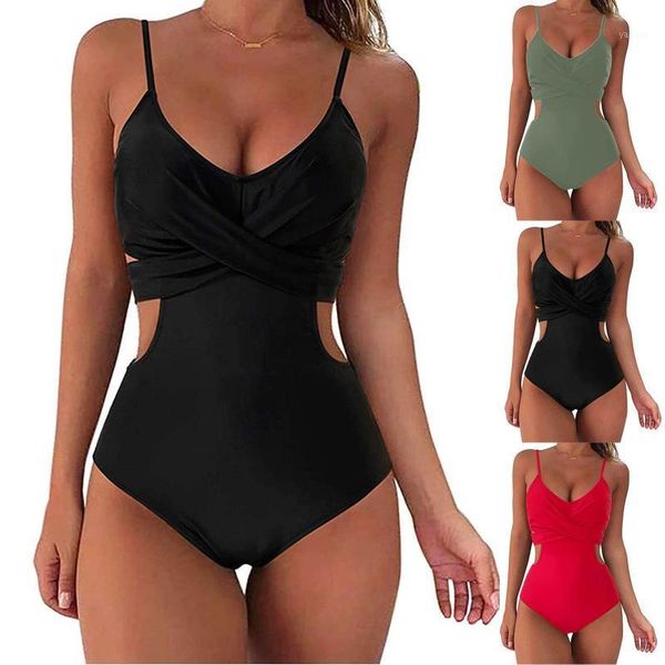 women's swimwear high cut hollow out deep v neck waist swimsuit lady 2021 monokini one piece women swim bathing suit s-2xl, White;black
women's swimwear high cut hollow out deep v neck waist swimsuit lady 2021 monokini one piece women swim bathing suit s-2xl, White;black