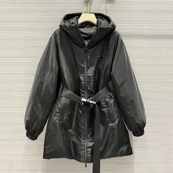 women jacket down parkas designer long coat winter style with belt corset lady slim fashion jackets pocket outsize warm coats, Black
women jacket down parkas designer long coat winter style with belt corset lady slim fashion jackets pocket outsize warm coats, Black