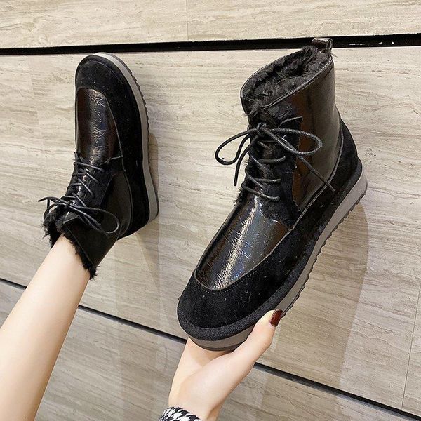 boots casual all-match high-shoes 2021 winter plus velvet warm women's snow wear-resistant non-slip flat, Black
boots casual all-match high-shoes 2021 winter plus velvet warm women's snow wear-resistant non-slip flat, Black