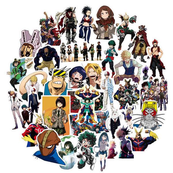 Cheap Assorted 50Pcs/pack Anime My Hero Academia For Skateboard Laptop Skateboard Stickers Waterproof PVC Stickers For Kids Gifts
Cheap Assorted 50Pcs/pack Anime My Hero Academia For Skateboard Laptop Skateboard Stickers Waterproof PVC Stickers For Kids Gifts