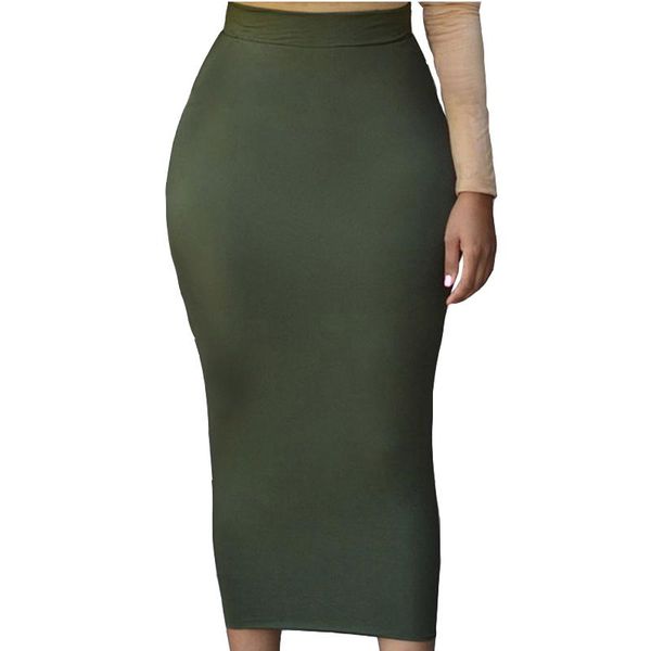 skirts high waist bodycon skirt for women mid-calf casual office lady ol solid black grey green maxi
skirts high waist bodycon skirt for women mid-calf casual office lady ol solid black grey green maxi