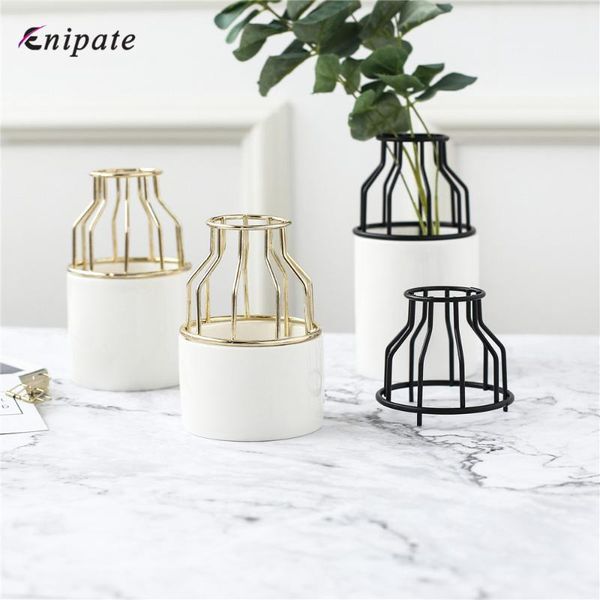 vases enipate nordic ceramic vase wrought iron small simple design frame water culture green plant inserted flower pot
vases enipate nordic ceramic vase wrought iron small simple design frame water culture green plant inserted flower pot