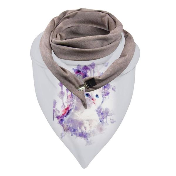 scarves casual cat printing scarf fashion retro multi-purpose double-layer buckle thinker female shawl men, Blue;gray
scarves casual cat printing scarf fashion retro multi-purpose double-layer buckle thinker female shawl men, Blue;gray