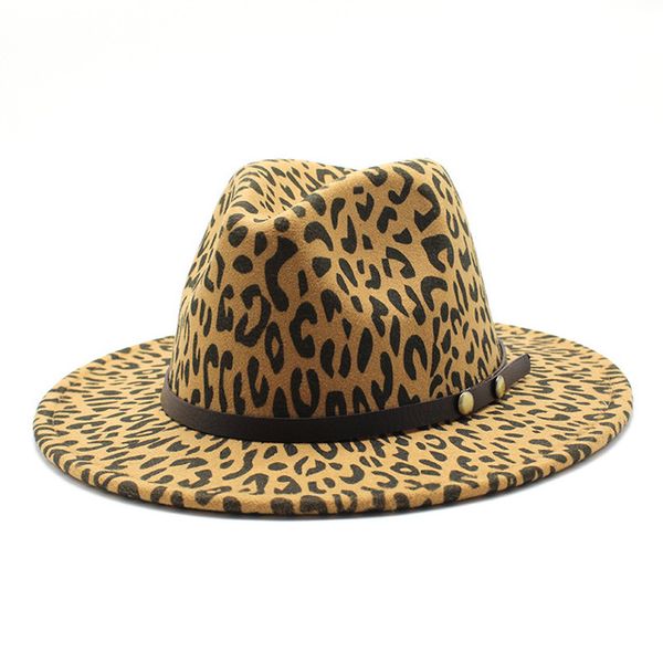 new fashion wool felt fedora hat wide brim casual jazz hats autumn winter men women leopard goth vintage hat, Blue;gray
new fashion wool felt fedora hat wide brim casual jazz hats autumn winter men women leopard goth vintage hat, Blue;gray