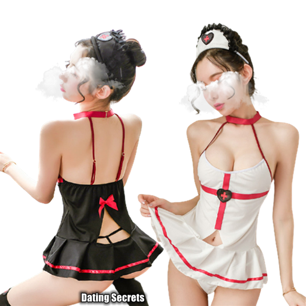 costumes cosplay nurse dress suit stockings lingerie hollow out apparel women underwear intimates exotic toys for cosplay games, Black
costumes cosplay nurse dress suit stockings lingerie hollow out apparel women underwear intimates exotic toys for cosplay games, Black