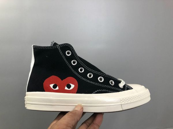 03-1970s white canvas skate shoes originals classic 1970 canvas shoes jointly name cdg play big eyes non-skid sports casual sneakers, Black
03-1970s white canvas skate shoes originals classic 1970 canvas shoes jointly name cdg play big eyes non-skid sports casual sneakers, Black