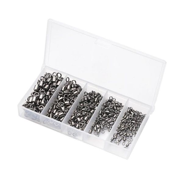 2021 250pcs/lot fishing swivels 2# 4# hooks 6# tackle for fishing tool rolling 8# connector 10# swivel l4l9
2021 250pcs/lot fishing swivels 2# 4# hooks 6# tackle for fishing tool rolling 8# connector 10# swivel l4l9