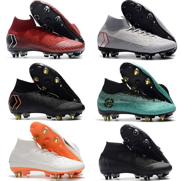 mens high ankle soccer cleats football shoes steel nail shoes mercurial superfly vi elite sg ac size:39-46 low price wholesale
mens high ankle soccer cleats football shoes steel nail shoes mercurial superfly vi elite sg ac size:39-46 low price wholesale