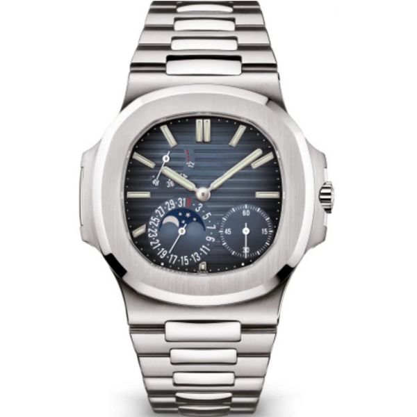 luxury mens watch blue dial silver stainless steel automatic mechanical sapphire crystal multi-function transparent back male wristwatches, Slivery;brown
luxury mens watch blue dial silver stainless steel automatic mechanical sapphire crystal multi-function transparent back male wristwatches, Slivery;brown