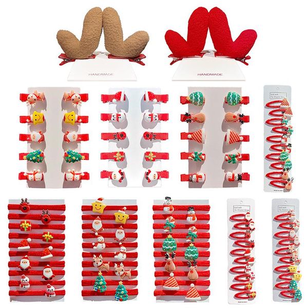 10pcs cartoon christmas gifts set girl hair clips barrettes hair ornament headband children hairpins headwear, Slivery;white
10pcs cartoon christmas gifts set girl hair clips barrettes hair ornament headband children hairpins headwear, Slivery;white