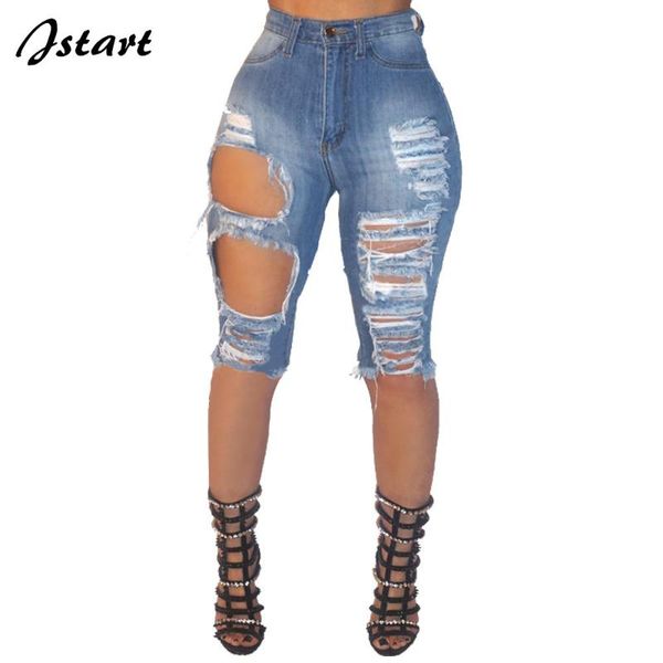 women's jeans for women mid waist plus size elastic cowboy denim pants knee length hollow hole boyfriends bottom, Blue
women's jeans for women mid waist plus size elastic cowboy denim pants knee length hollow hole boyfriends bottom, Blue