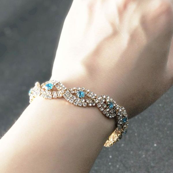 charm bracelets luxury blue red white crystal bracelet for wedding gold silver colour rhinestone women bangles pulseira feminina, Golden;silver
charm bracelets luxury blue red white crystal bracelet for wedding gold silver colour rhinestone women bangles pulseira feminina, Golden;silver