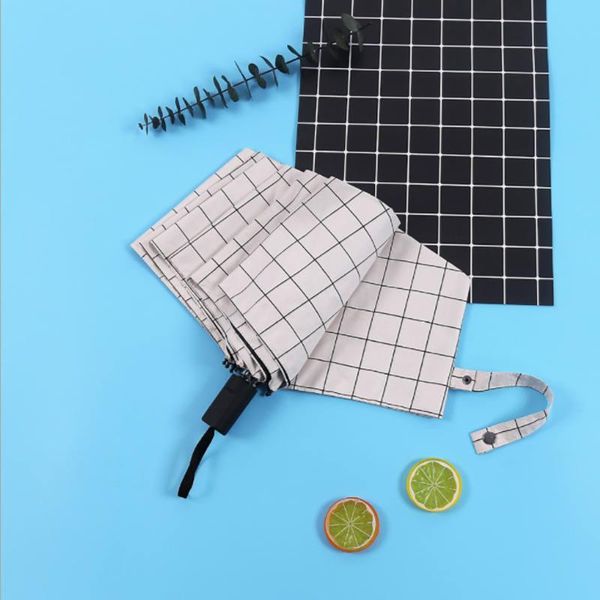 umbrellas 1pc folding plaid lattice ultraviolet-proof sun rain umbrella business men women sunscreen windproof anti-uv sunshade
umbrellas 1pc folding plaid lattice ultraviolet-proof sun rain umbrella business men women sunscreen windproof anti-uv sunshade