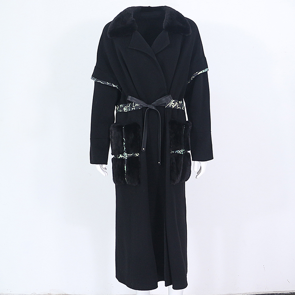 oftbuy black x-long cashmere wool blends real fur coat belt winter jacket women natural mink fur pocket streetwear outerwear new
oftbuy black x-long cashmere wool blends real fur coat belt winter jacket women natural mink fur pocket streetwear outerwear new