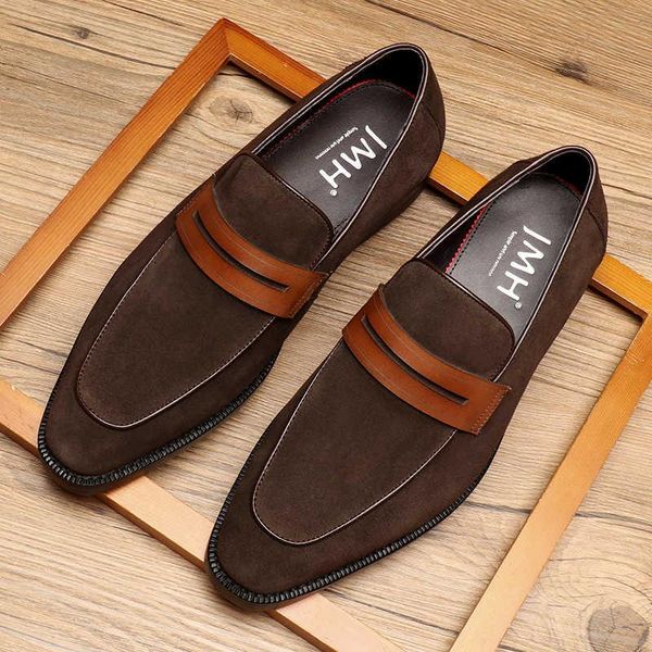 dress shoes men's penny loafers suede genuine leather wedding party casual men black chocolate fashion male flats
dress shoes men's penny loafers suede genuine leather wedding party casual men black chocolate fashion male flats