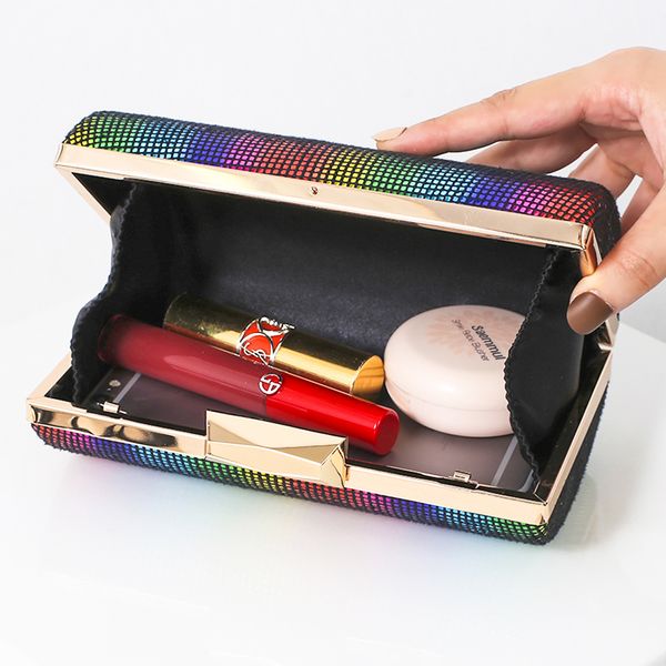 rainbow color women clutch evenign bags chain shoulder handbags pu fashion candy dress evening purse
rainbow color women clutch evenign bags chain shoulder handbags pu fashion candy dress evening purse