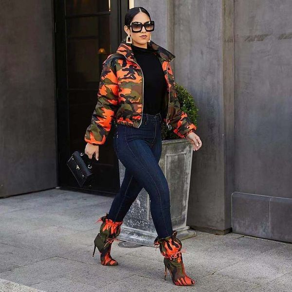 women's short camouflage windbreaker, warm firefighter et, zipper sweatshirt, windproof, autumn and winter, 2021, Black;brown
women's short camouflage windbreaker, warm firefighter et, zipper sweatshirt, windproof, autumn and winter, 2021, Black;brown