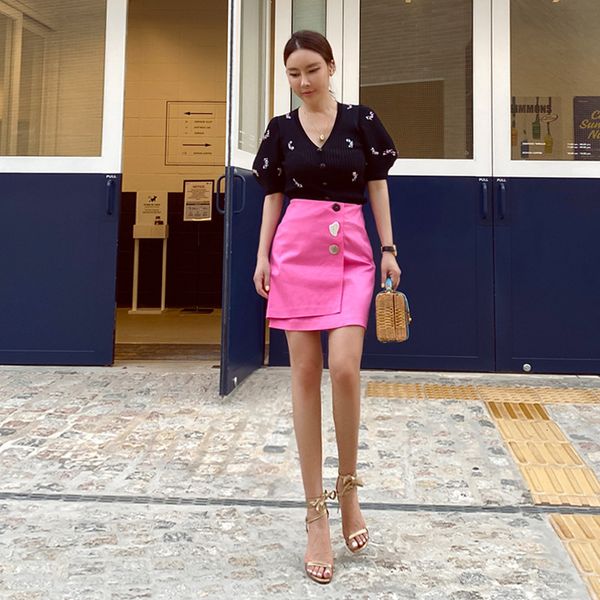 summer knits female sweaters floral waist single waistband v pullover outerwear ta3852 ckwb, White;black
summer knits female sweaters floral waist single waistband v pullover outerwear ta3852 ckwb, White;black