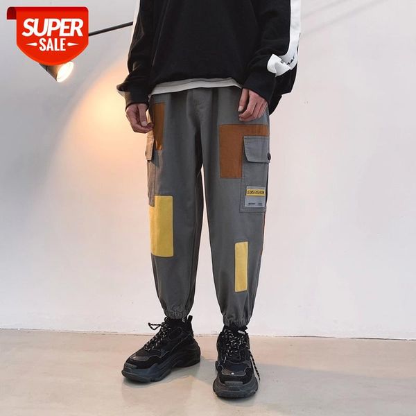 hip hop harem 2020 spring autumn black green patchwork pants fashions joggers casual sweatpants track men's sweat trouser #lp3p
hip hop harem 2020 spring autumn black green patchwork pants fashions joggers casual sweatpants track men's sweat trouser #lp3p