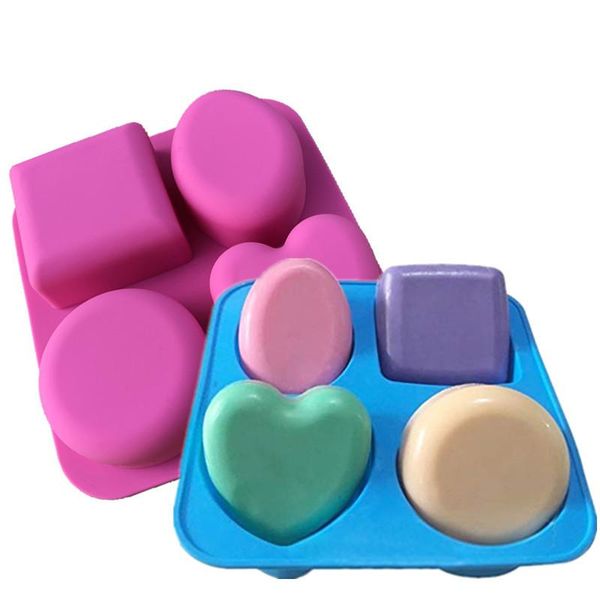 bath accessory set 4 cavity soap molds round oval heart square shape handmade mold portable unique making tools
bath accessory set 4 cavity soap molds round oval heart square shape handmade mold portable unique making tools