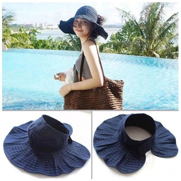 wide brim hats summer women foldable sun hat cap anti-uv upf 50+ shade panama roll up soild adjustable cotton visors, Blue;gray
wide brim hats summer women foldable sun hat cap anti-uv upf 50+ shade panama roll up soild adjustable cotton visors, Blue;gray