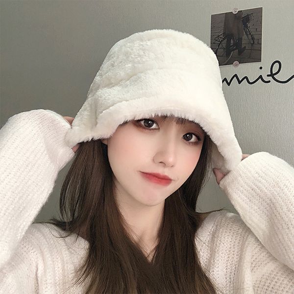 korean plush hat children's sweet and lovely water bucket face in autumn winter small fisherman's warm thickened basin tide, Blue;gray
korean plush hat children's sweet and lovely water bucket face in autumn winter small fisherman's warm thickened basin tide, Blue;gray