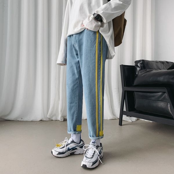 2021 new summer men's stretch slim fit classic casual pants cargo pocket jeans black/blue color biker denim trousers big size 28-34 ggb
2021 new summer men's stretch slim fit classic casual pants cargo pocket jeans black/blue color biker denim trousers big size 28-34 ggb