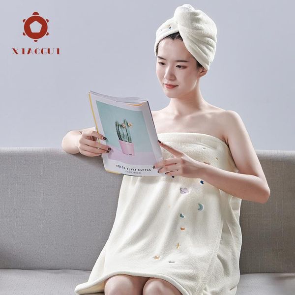 xiaogui women's bath towel, bath skirt, dry hair cap, face towel, headband set, fast drying, microfiber, portable, soft
xiaogui women's bath towel, bath skirt, dry hair cap, face towel, headband set, fast drying, microfiber, portable, soft