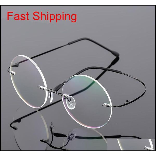 steve jobs style alloy rimless optical prescription glasses frame round clear lens gla qylcid bbgargden, Blue
steve jobs style alloy rimless optical prescription glasses frame round clear lens gla qylcid bbgargden, Blue