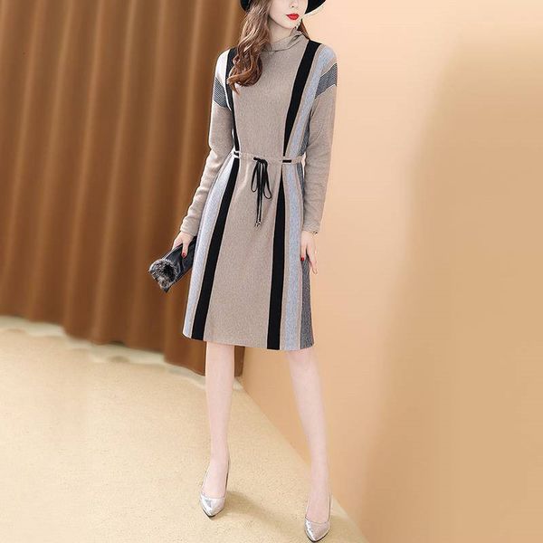 2021 autumn womenturtleneck camisola female cause skin patchwork striped dresses of malha oversize h09 sq4q, White;black
2021 autumn womenturtleneck camisola female cause skin patchwork striped dresses of malha oversize h09 sq4q, White;black
